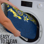 North Queensland Cowboys NAIDOC Week 2026 Bathroom Set Aboriginal Lizard Dot Painting - 50 Years of Deadly