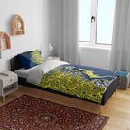North Queensland Cowboys NAIDOC Week 2026 Bedding Set Aboriginal Lizard Dot Painting - 50 Years of Deadly