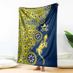 North Queensland Cowboys NAIDOC Week 2026 Blanket Aboriginal Lizard Dot Painting - 50 Years of Deadly