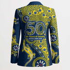 North Queensland Cowboys NAIDOC Week 2026 Blazer Aboriginal Lizard Dot Painting - 50 Years of Deadly