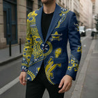 North Queensland Cowboys NAIDOC Week 2026 Blazer Aboriginal Lizard Dot Painting - 50 Years of Deadly
