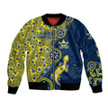 North Queensland Cowboys NAIDOC Week 2026 Bomber Jacket Aboriginal Lizard Dot Painting - 50 Years of Deadly