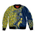 North Queensland Cowboys NAIDOC Week 2026 Bomber Jacket Aboriginal Lizard Dot Painting - 50 Years of Deadly