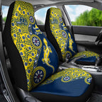 North Queensland Cowboys NAIDOC Week 2026 Car Seat Cover Aboriginal Lizard Dot Painting - 50 Years of Deadly