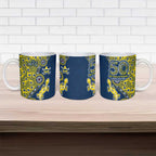 North Queensland Cowboys NAIDOC Week 2026 Ceramic Mug Aboriginal Lizard Dot Painting - 50 Years of Deadly