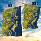North Queensland Cowboys NAIDOC Week 2026 Garden Flag Aboriginal Lizard Dot Painting - 50 Years of Deadly