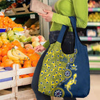 North Queensland Cowboys NAIDOC Week 2026 Grocery Bag Aboriginal Lizard Dot Painting - 50 Years of Deadly