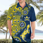 North Queensland Cowboys NAIDOC Week 2026 Hawaiian Shirt Aboriginal Lizard Dot Painting - 50 Years of Deadly