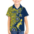 North Queensland Cowboys NAIDOC Week 2026 Hawaiian Shirt Aboriginal Lizard Dot Painting - 50 Years of Deadly