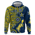 North Queensland Cowboys NAIDOC Week 2026 Hoodie Aboriginal Lizard Dot Painting - 50 Years of Deadly