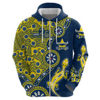North Queensland Cowboys NAIDOC Week 2026 Hoodie Aboriginal Lizard Dot Painting - 50 Years of Deadly