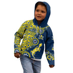 North Queensland Cowboys NAIDOC Week 2026 Kid Hoodie Aboriginal Lizard Dot Painting - 50 Years of Deadly