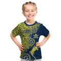 North Queensland Cowboys NAIDOC Week 2026 Kid T Shirt Aboriginal Lizard Dot Painting - 50 Years of Deadly