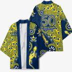 North Queensland Cowboys NAIDOC Week 2026 Kimono Aboriginal Lizard Dot Painting - 50 Years of Deadly