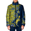 North Queensland Cowboys NAIDOC Week 2026 Padded Jacket Aboriginal Lizard Dot Painting - 50 Years of Deadly