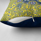 North Queensland Cowboys NAIDOC Week 2026 Pillow Cover Aboriginal Lizard Dot Painting - 50 Years of Deadly
