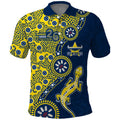 North Queensland Cowboys NAIDOC Week 2026 Polo Shirt Aboriginal Lizard Dot Painting - 50 Years of Deadly