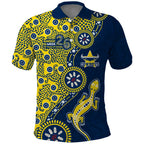 North Queensland Cowboys NAIDOC Week 2026 Polo Shirt Aboriginal Lizard Dot Painting - 50 Years of Deadly