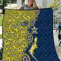 North Queensland Cowboys NAIDOC Week 2026 Quilt Aboriginal Lizard Dot Painting - 50 Years of Deadly