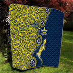 North Queensland Cowboys NAIDOC Week 2026 Quilt Aboriginal Lizard Dot Painting - 50 Years of Deadly