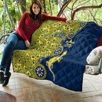 North Queensland Cowboys NAIDOC Week 2026 Quilt Aboriginal Lizard Dot Painting - 50 Years of Deadly