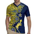North Queensland Cowboys NAIDOC Week 2026 Rugby Jersey Aboriginal Lizard Dot Painting - 50 Years of Deadly