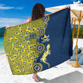 North Queensland Cowboys NAIDOC Week 2026 Sarong Aboriginal Lizard Dot Painting - 50 Years of Deadly