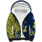 North Queensland Cowboys NAIDOC Week 2026 Sherpa Hoodie Aboriginal Lizard Dot Painting - 50 Years of Deadly