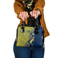 North Queensland Cowboys NAIDOC Week 2026 Shoulder Handbag Aboriginal Lizard Dot Painting - 50 Years of Deadly