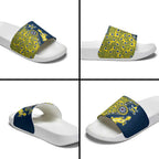 North Queensland Cowboys NAIDOC Week 2026 Slide Sandals Aboriginal Lizard Dot Painting - 50 Years of Deadly