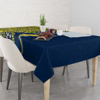 North Queensland Cowboys NAIDOC Week 2026 Tablecloth Aboriginal Lizard Dot Painting - 50 Years of Deadly