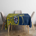 North Queensland Cowboys NAIDOC Week 2026 Tablecloth Aboriginal Lizard Dot Painting - 50 Years of Deadly