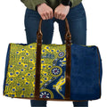 North Queensland Cowboys NAIDOC Week 2026 Travel Bag Aboriginal Lizard Dot Painting - 50 Years of Deadly