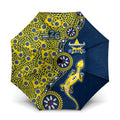 North Queensland Cowboys NAIDOC Week 2026 Umbrella Aboriginal Lizard Dot Painting - 50 Years of Deadly