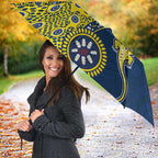North Queensland Cowboys NAIDOC Week 2026 Umbrella Aboriginal Lizard Dot Painting - 50 Years of Deadly