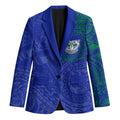 Personalized New Zealand Warriors Blazer Polynesian Tribal Chest and Sleeve Tattoo