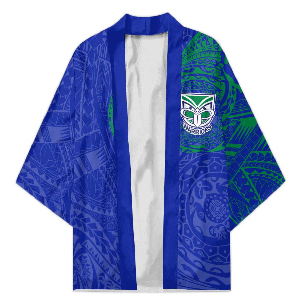 Personalized New Zealand Warriors Kimono Polynesian Tribal Chest and Sleeve Tattoo