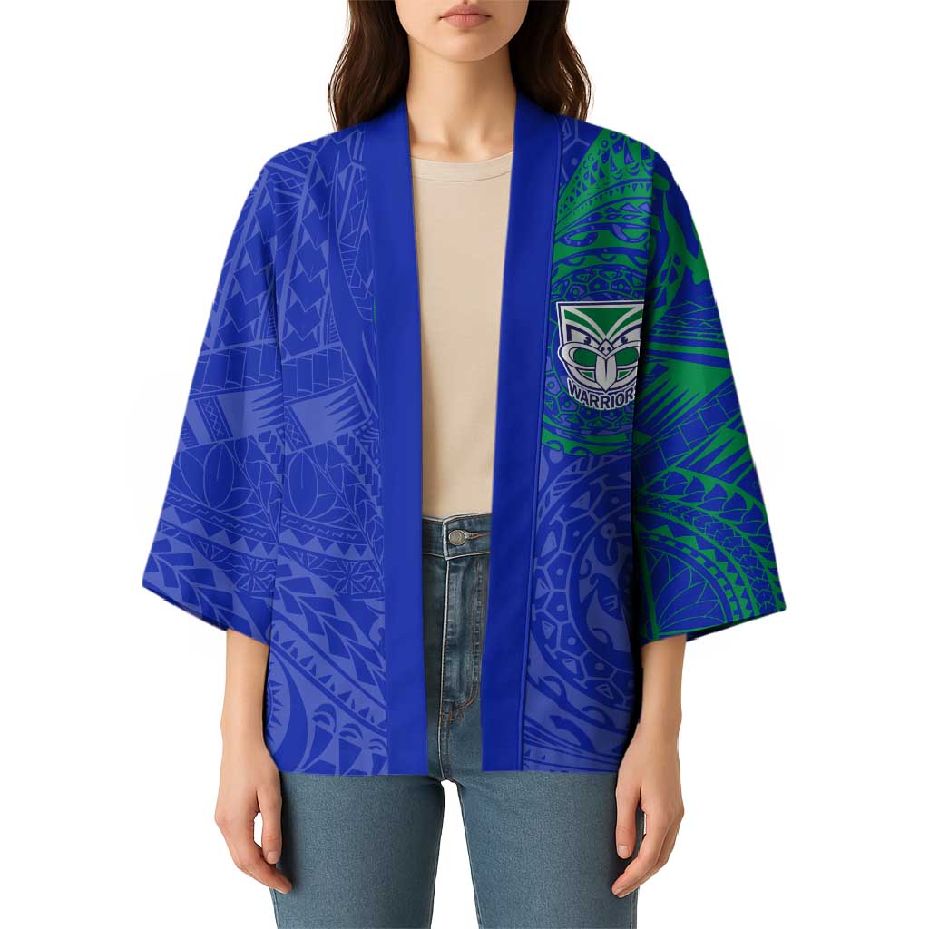 Personalized New Zealand Warriors Kimono Polynesian Tribal Chest and Sleeve Tattoo