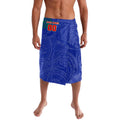 Personalized New Zealand Warriors Lavalava Polynesian Tribal Chest and Sleeve Tattoo