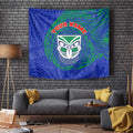 Personalized New Zealand Warriors Tapestry Polynesian Tribal Chest and Sleeve Tattoo