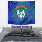 Personalized New Zealand Warriors Tapestry Polynesian Tribal Chest and Sleeve Tattoo