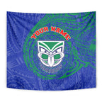 Personalized New Zealand Warriors Tapestry Polynesian Tribal Chest and Sleeve Tattoo