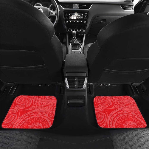 Personalized Dolphins Car Mats Polynesian Tribal Chest and Sleeve Tattoo