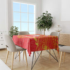 Personalized Dolphins Tablecloth Polynesian Tribal Chest and Sleeve Tattoo