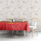 Personalized Dolphins Tablecloth Polynesian Tribal Chest and Sleeve Tattoo