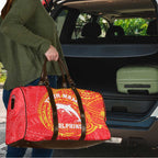 Personalized Dolphins Travel Bag Polynesian Tribal Chest and Sleeve Tattoo