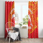 Personalized Dolphins Window Curtain Polynesian Tribal Chest and Sleeve Tattoo