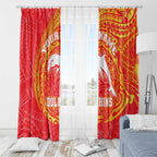 Personalized Dolphins Window Curtain Polynesian Tribal Chest and Sleeve Tattoo