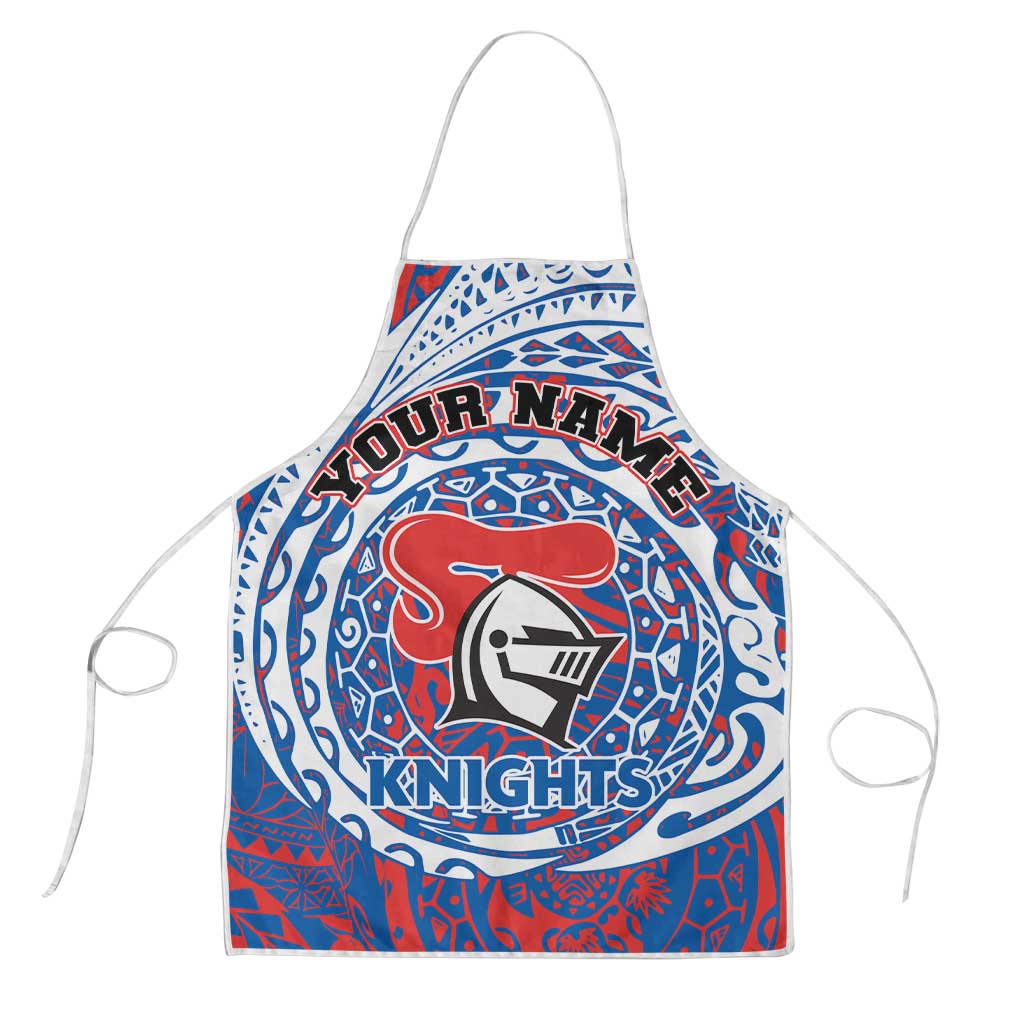 Personalized Newcastle Knights Apron Polynesian Tribal Chest and Sleeve Tattoo