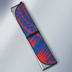 Personalized Newcastle Knights Auto Sun Shade Polynesian Tribal Chest and Sleeve Tattoo